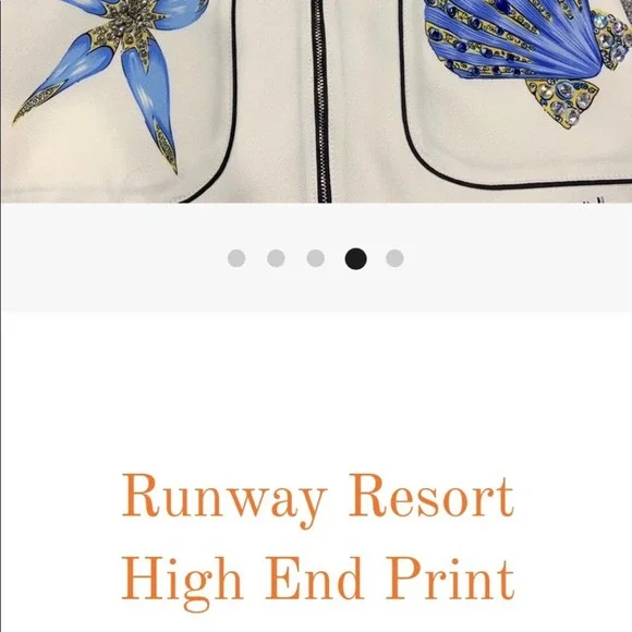 Runway Resort Crystal Embellished Shell Skirt - Picture 9 of 9